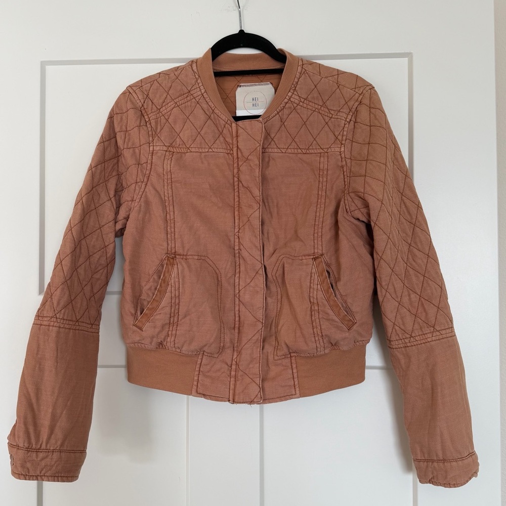 Anthropologie Hei Hei Quilted Lightweight Jacket